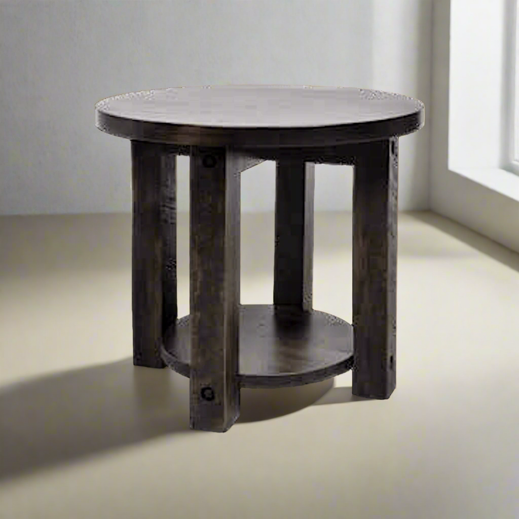 Adirondack Round End Table