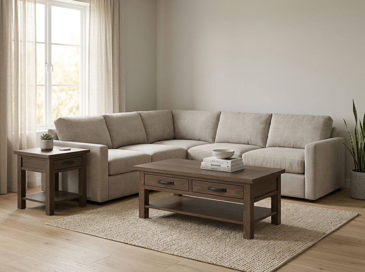 Atlas Solid Wood End Table