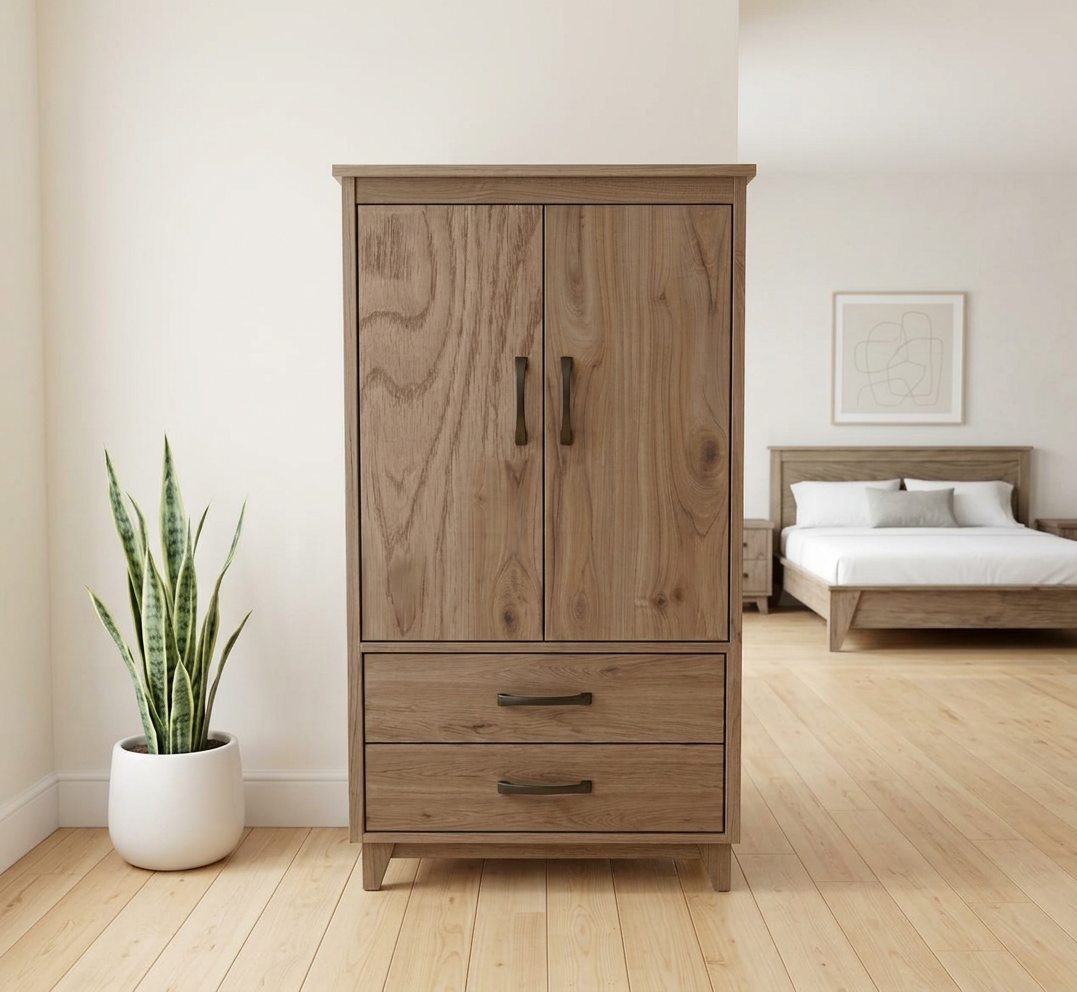 Haven Solid Wood Armoire