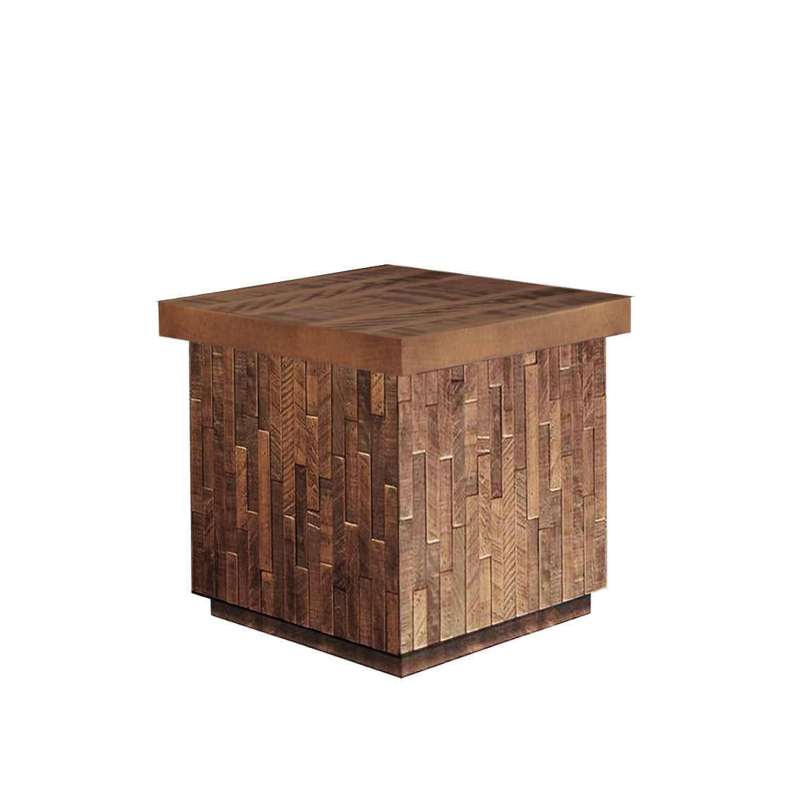 Ledge Rock Solid Wood End Table
