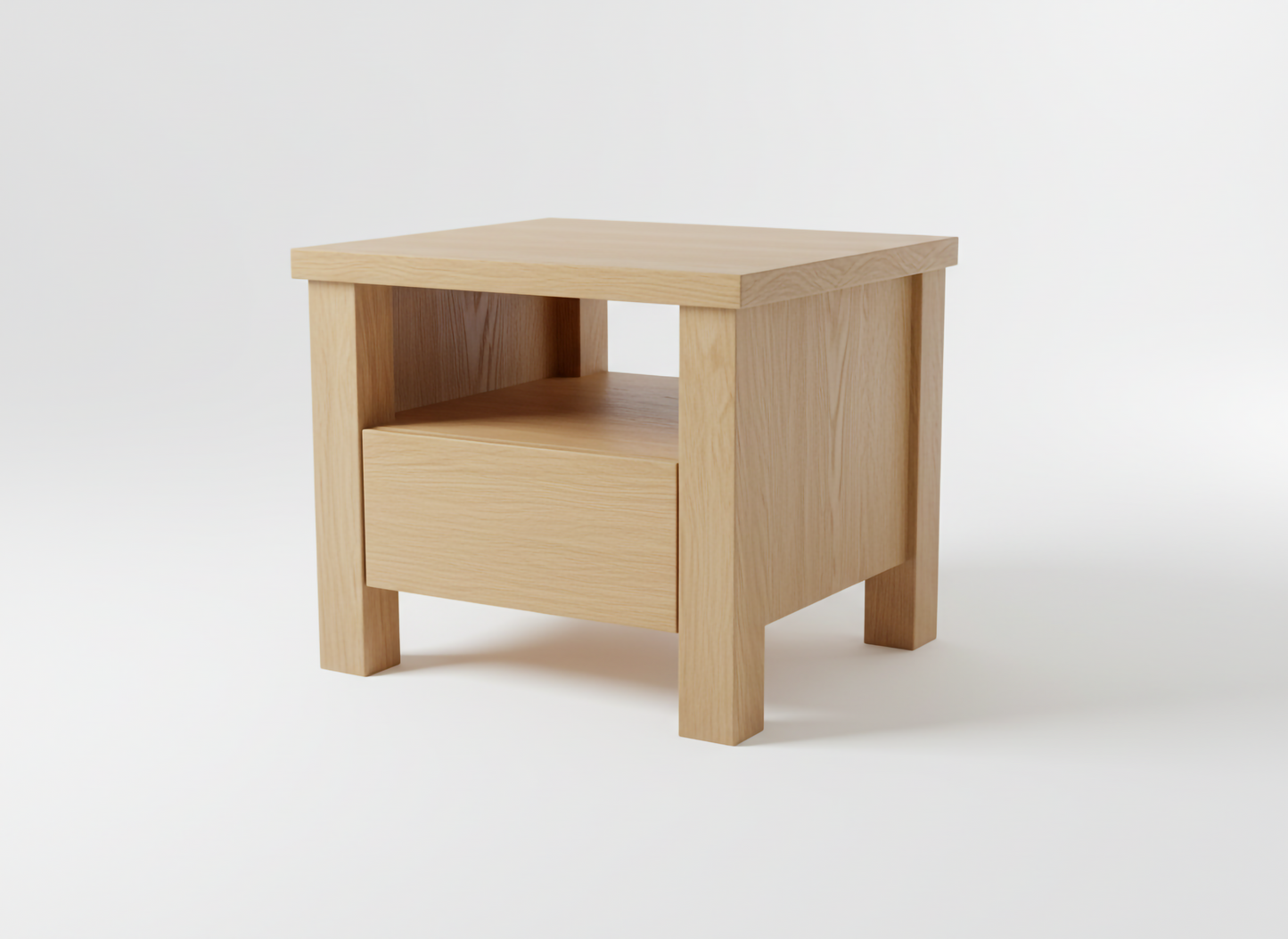 Linden Solid Wood Nightstand