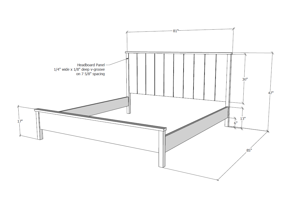 Custom Aspen King Bed