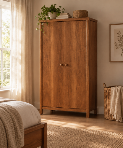 Sierra Solid Wood Armoire