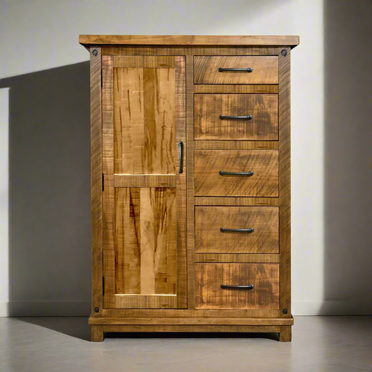 Adirondack Solid Wood Wardrobe Chest