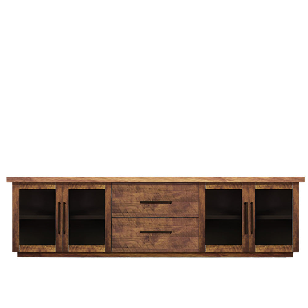 Arthur Philippe Solid Wood Media Stand
