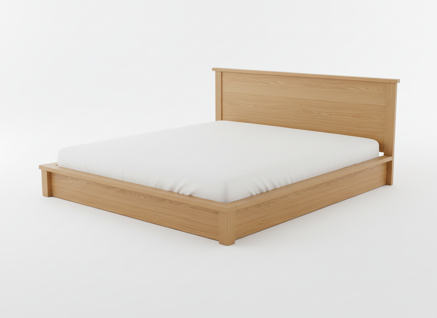 Linden Solid Wood Platform Bed