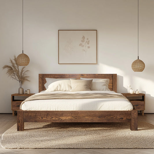 Byron Solid Wood Platform Bed