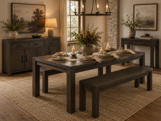 Briar Solid Wood Dining Table