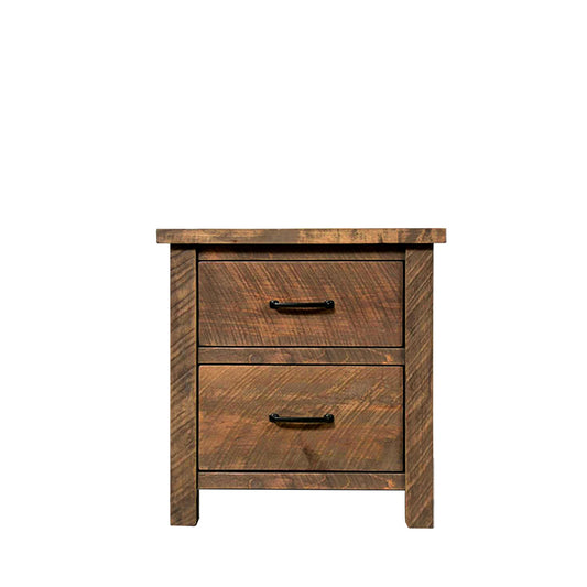 Crosswood Solid Wood Nightstand