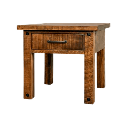 Adirondack End Table With Drawer