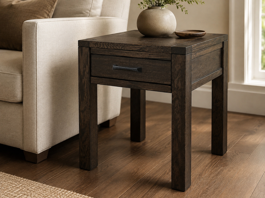 Briar Solid Wood End Table