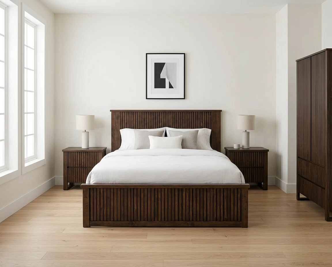 Sutton Solid Wood Bed