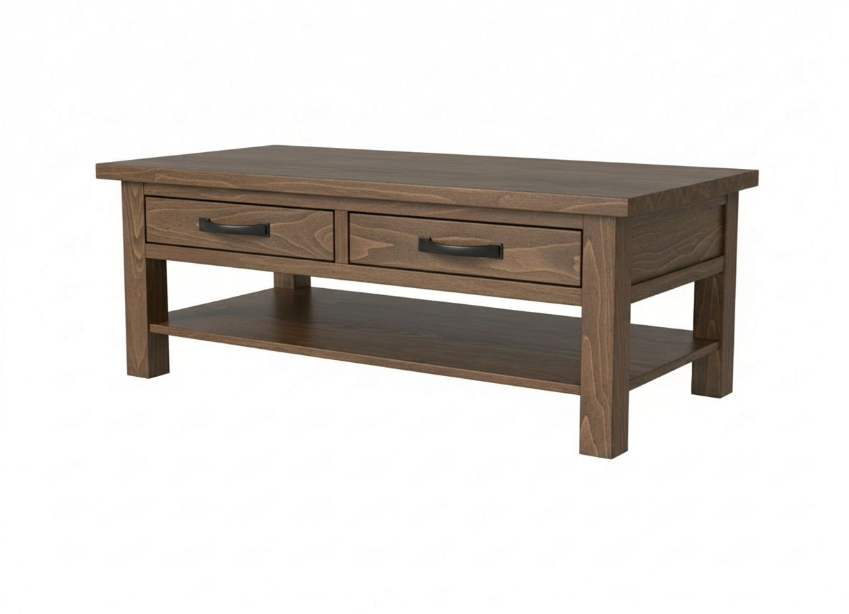 Atlas Solid Wood Coffee Table