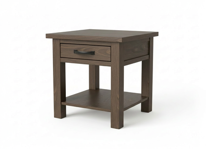 Atlas Solid Wood End Table