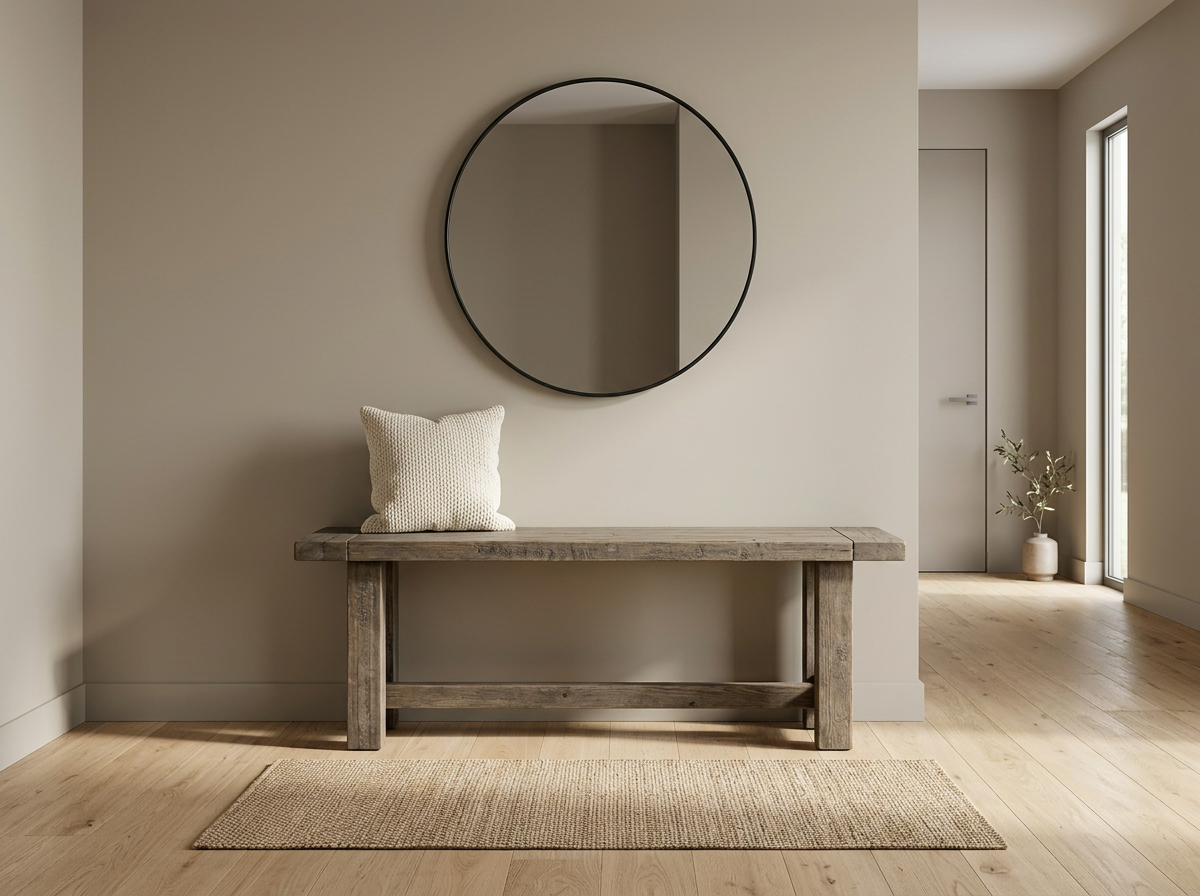 Baron Solid Wood Bench