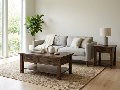 Rowan Solid Wood Coffee Table