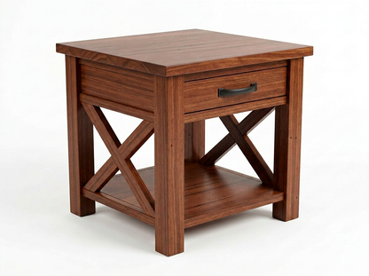 Caspian Solid Wood End Table