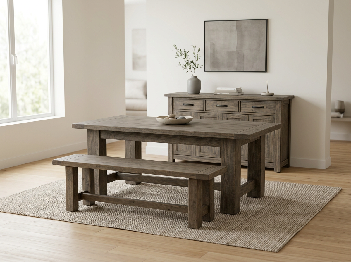 Baron Solid Wood Dining Table