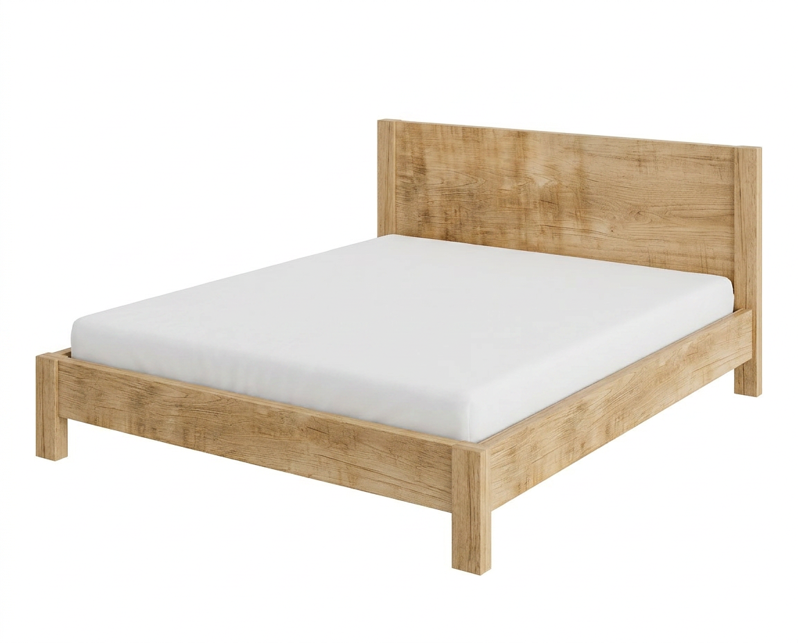 Marin Solid Wood Bed