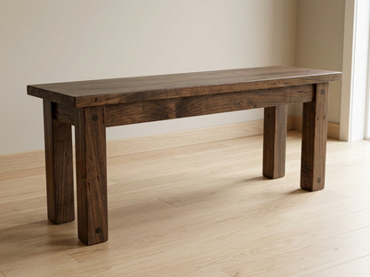 Rowan Solid Wood Bench