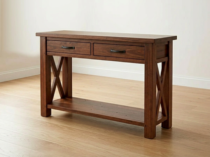 Caspian Solid Wood Sofa Table