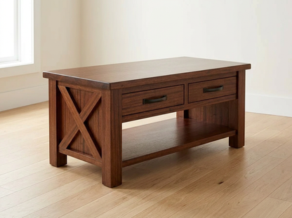 Caspian Solid Wood Coffee Table
