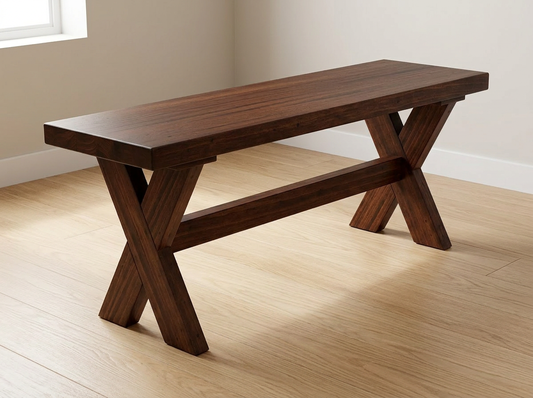 Caspian Solid Wood Bench