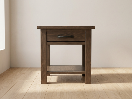 Atlas Solid Wood End Table