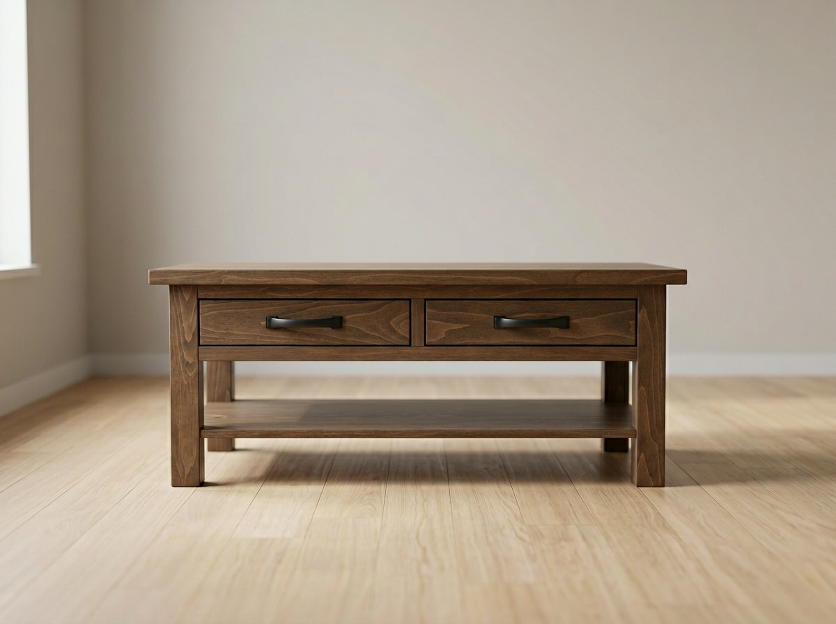 Atlas Solid Wood Coffee Table