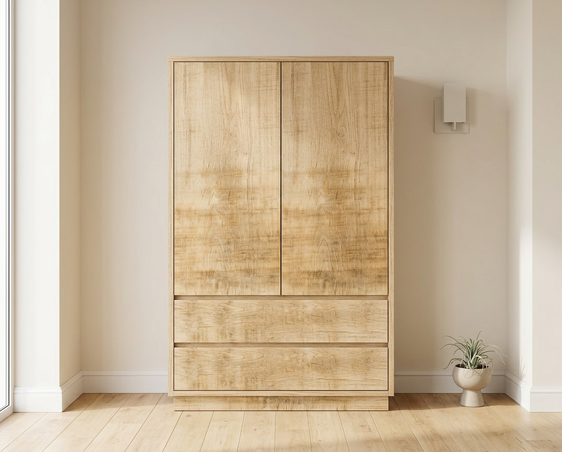 Marin Solid Wood Armoire