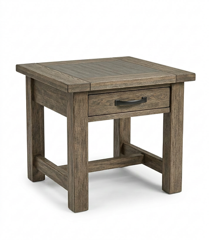 Baron Solid Wood End Table