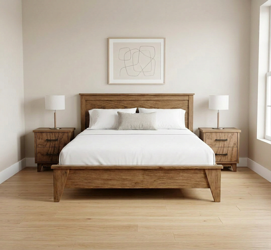 Haven Bedroom Collection Set (1 King Bed w/ 2 Nightstands