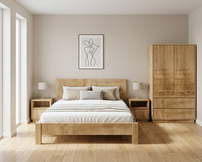 Marin Solid Wood Armoire