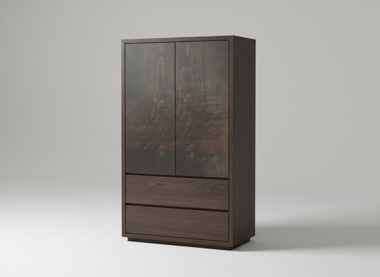 Hudson Solid Wood Armoire