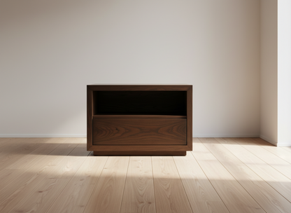 Hudson Solid Wood Nightstand