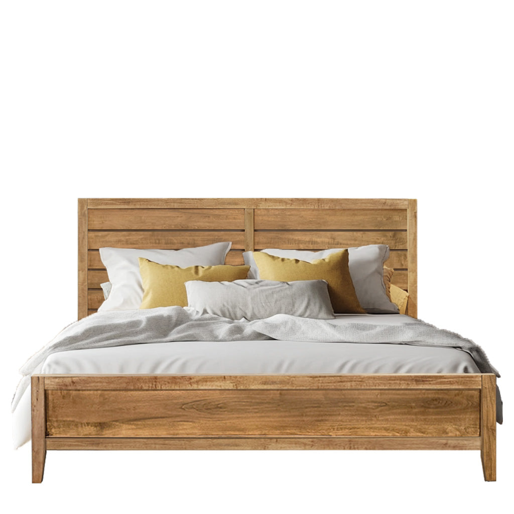Lenora Solid Wood Platform Bed