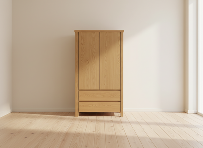 Linden Solid Wood Armoire