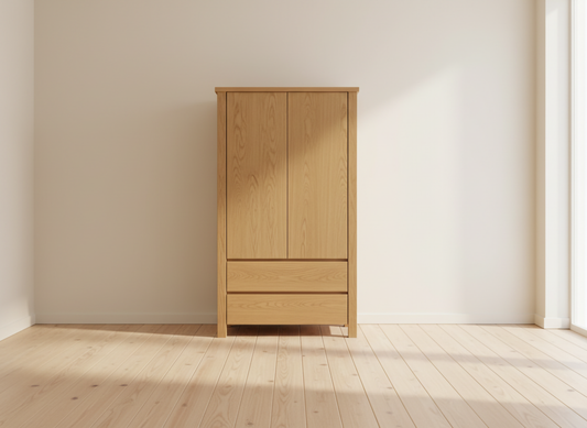 Linden Solid Wood Armoire