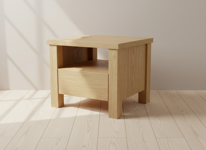 Linden Solid Wood Nightstand