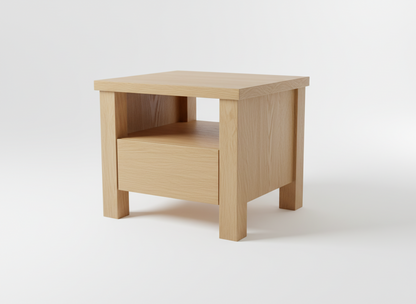 Linden Solid Wood Nightstand