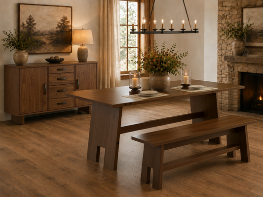 Noosa Solid Wood Dining Table