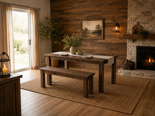 Rowan Solid Wood Dining Table