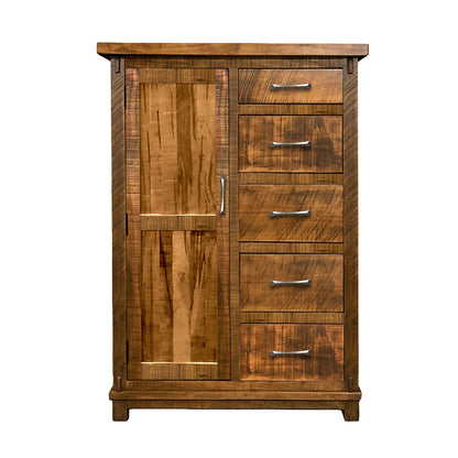 Urban Farmhouse Solid Wood Wardrobe Chest