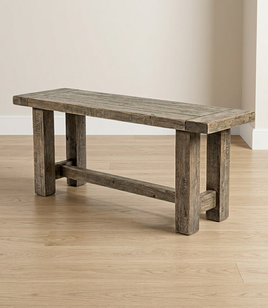 Baron Solid Wood Bench