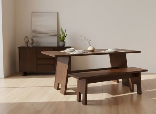 Noosa Solid Wood Dining Table